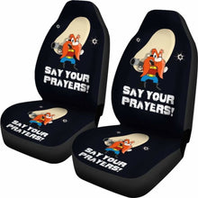 Load image into Gallery viewer, Yosemite Sam Car Seat Cover Looney Say Your Prayer Hand With Gun Fan Gift Universal Fit 051012 - CarInspirations