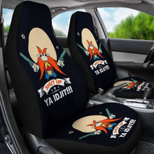 Load image into Gallery viewer, Yosemite Sam Car Seat Cover Looney Shut Up Universal Fit 051012 - CarInspirations