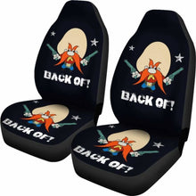 Load image into Gallery viewer, Yosemite Sam Car Seat Cover Looney Tunes Back Off Gift Fan Universal Fit 051012 - CarInspirations