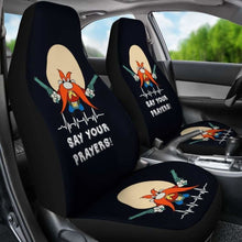 Load image into Gallery viewer, Yosemite Sam Looney Car Seat Cover Say Your Prayer Hand With Gun Fan Gift Universal Fit 051012 - CarInspirations