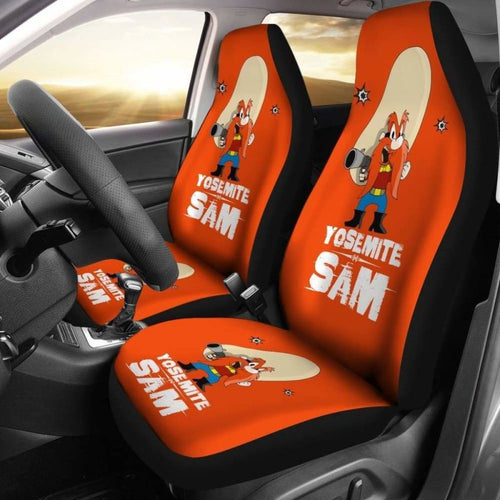 Yosemite Sam Looney Tunes Car Seat Cover Fan Gift Universal Fit 051012 - CarInspirations