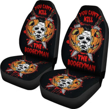 Load image into Gallery viewer, You Can’t Kill The Boogeyman Michael Myers Car Seat Covers Universal Fit 103530 - CarInspirations