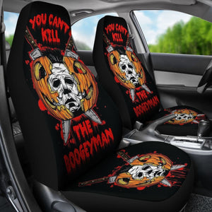 You Can’t Kill The Boogeyman Michael Myers Car Seat Covers Universal Fit 103530 - CarInspirations