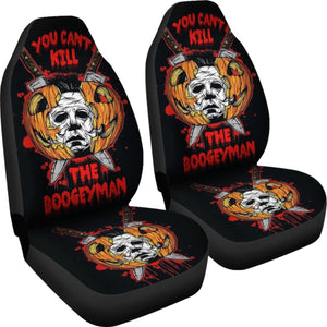 You Can’t Kill The Boogeyman Michael Myers Car Seat Covers Universal Fit 103530 - CarInspirations