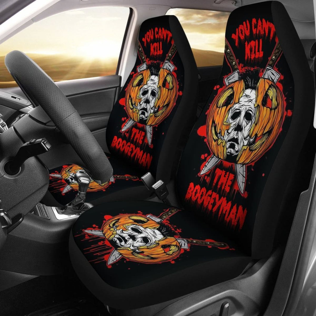 You Can’t Kill The Boogeyman Michael Myers Car Seat Covers Universal Fit 103530 - CarInspirations