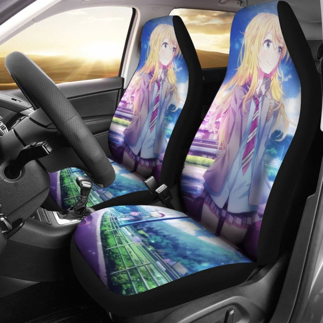 Your Lie In April Anime Seat Covers Amazing Best Gift Ideas 2020 Universal Fit 090505 - CarInspirations