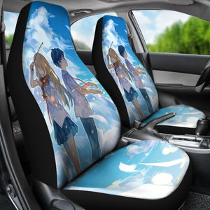 Your Lie In April Poster Seat Covers Amazing Best Gift Ideas 2020 Universal Fit 090505 - CarInspirations