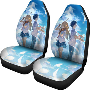 Your Lie In April Poster Seat Covers Amazing Best Gift Ideas 2020 Universal Fit 090505 - CarInspirations