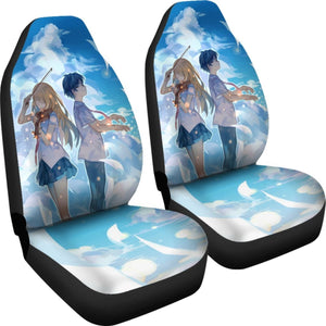 Your Lie In April Poster Seat Covers Amazing Best Gift Ideas 2020 Universal Fit 090505 - CarInspirations