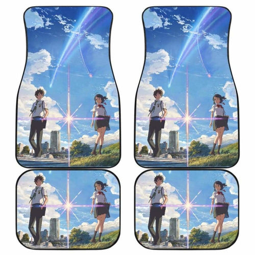 Your Name Anime Car Mats Universal Fit - CarInspirations