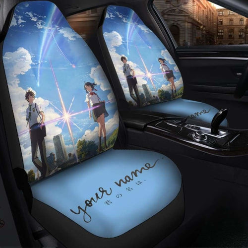 Your Name Anime Seat Covers 101719 Universal Fit - CarInspirations