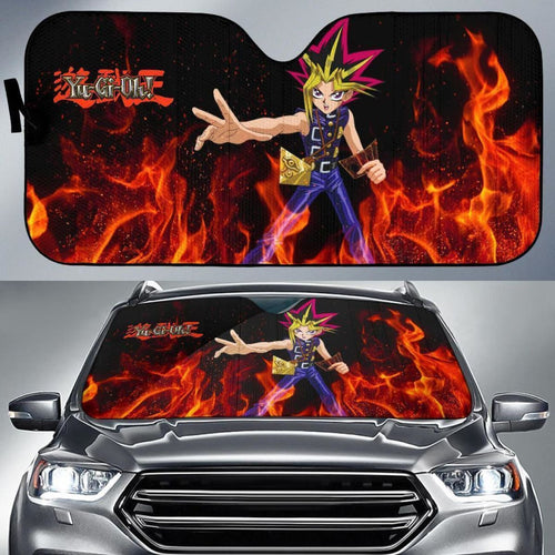 Yu-Gi-Oh Card Master Anime Auto Sun Shade Nh07 Universal Fit 111204 - CarInspirations