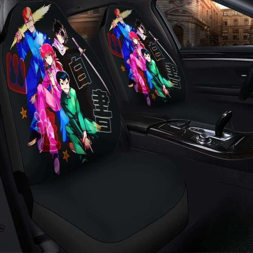 Yu Yu Hakusho Seat Covers 101719 Universal Fit - CarInspirations