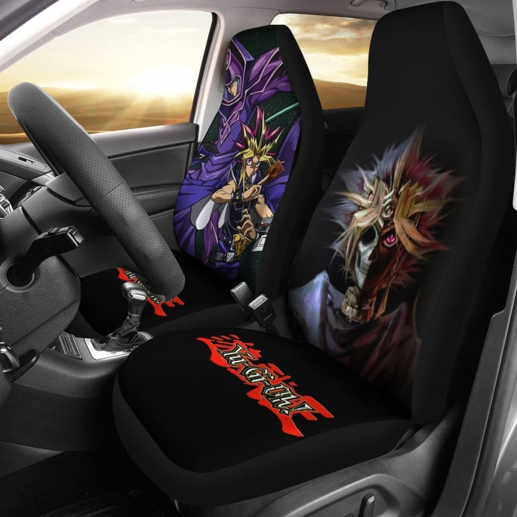 Yugi Muto Duel Links Yugioh Car Seat Covers Lt04 Universal Fit 225721 - CarInspirations
