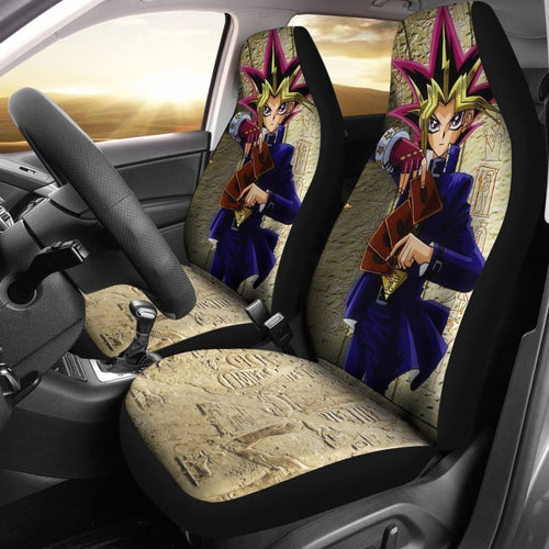 Yugi Muto Yugioh Car Seat Covers Lt04 Universal Fit 225721 - CarInspirations