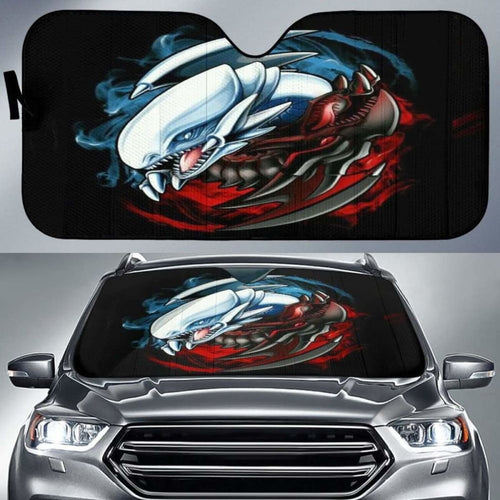 Yugioh Dragon Auto Sun Shades 918b Universal Fit - CarInspirations