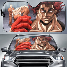 Load image into Gallery viewer, Yuijro Hanma Baki Car Sun Shade Anime Fan Gift Universal Fit 173905 - CarInspirations
