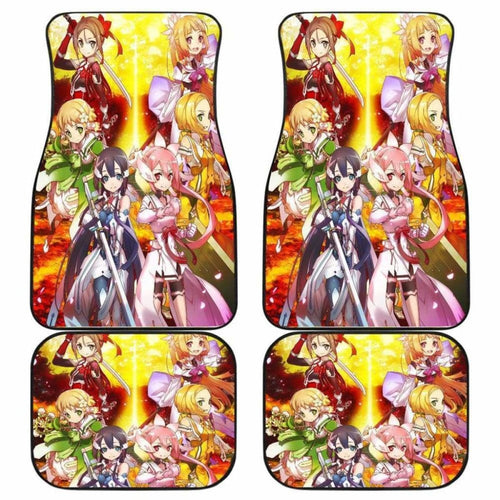 Yuki Yuna Is A Hero Car Mats Universal Fit - CarInspirations