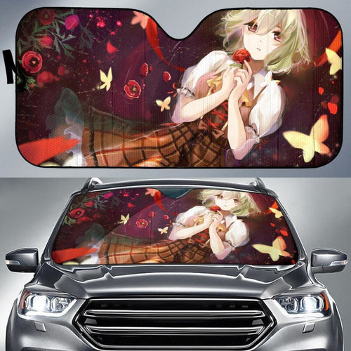 Yuuka Kazami Touhou 4K Car Sun Shade Universal Fit 225311 - CarInspirations