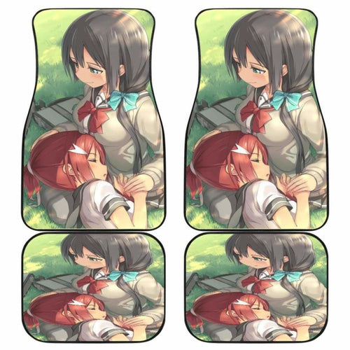 Yuuki Yuuna Wa Yuusha De Aru Car Mats Universal Fit - CarInspirations