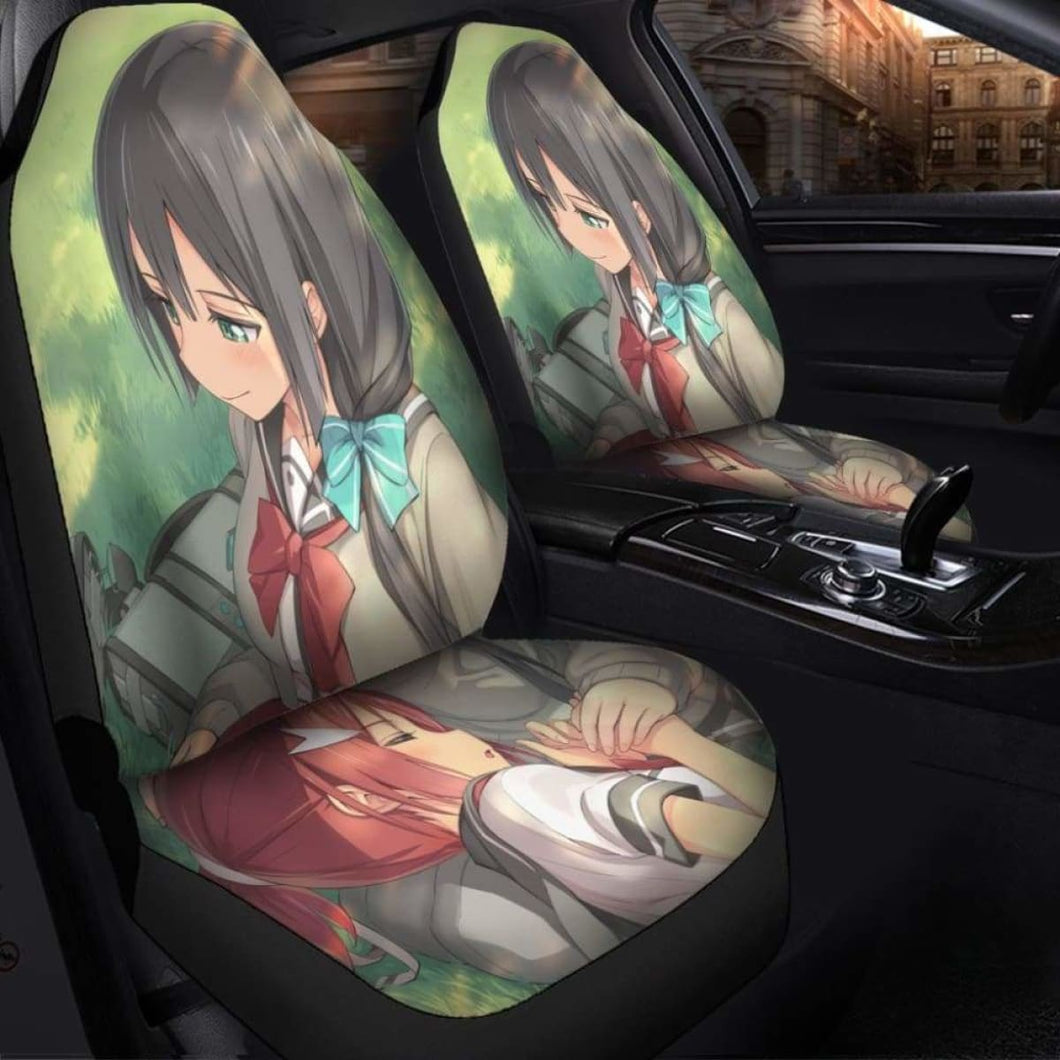Yuuki Yuuna Wa Yuusha De Aru Seat Covers 101719 Universal Fit - CarInspirations