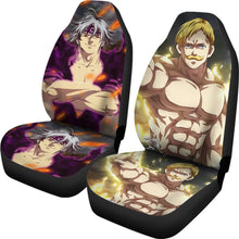 Load image into Gallery viewer, Zeldris X Esconor Seven Deadly Sins Art Anime Car Seat Covers Universal Fit 173905 - CarInspirations