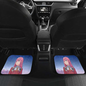 Zero Two Darling In The Franxx Car Floor Mats 1 Universal Fit - CarInspirations