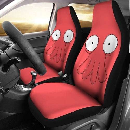 Zoidberg Face Futurama Car Seat Covers Funny For Fan Universal Fit 194801 - CarInspirations