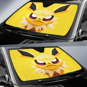Zolteon Pokemon Auto Sun Shades 918b Universal Fit - CarInspirations