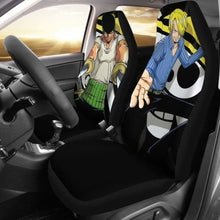 Load image into Gallery viewer, Zoro Sanji One Piece Car Seat Covers Universal Fit 051312 - CarInspirations