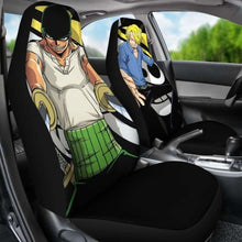 Load image into Gallery viewer, Zoro Sanji One Piece Car Seat Covers Universal Fit 051312 - CarInspirations