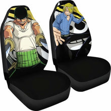 Load image into Gallery viewer, Zoro Sanji One Piece Car Seat Covers Universal Fit 051312 - CarInspirations