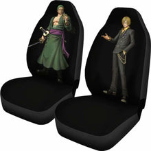 Load image into Gallery viewer, Zoro Sanji One Piece Car Seat Covers Universal Fit 051312 - CarInspirations