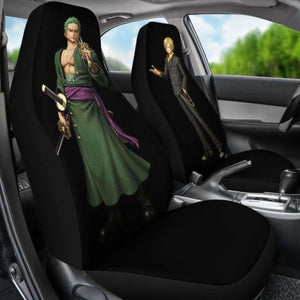 Zoro Sanji One Piece Car Seat Covers Universal Fit 051312 - CarInspirations